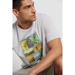 5k Bdtk 1231-953328-00506  Men’s `SUMMER` t-shirt - light-grey 